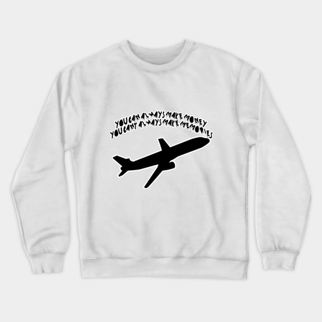 Bios Blog Plane Icon#06 Crewneck Sweatshirt by Biospeer